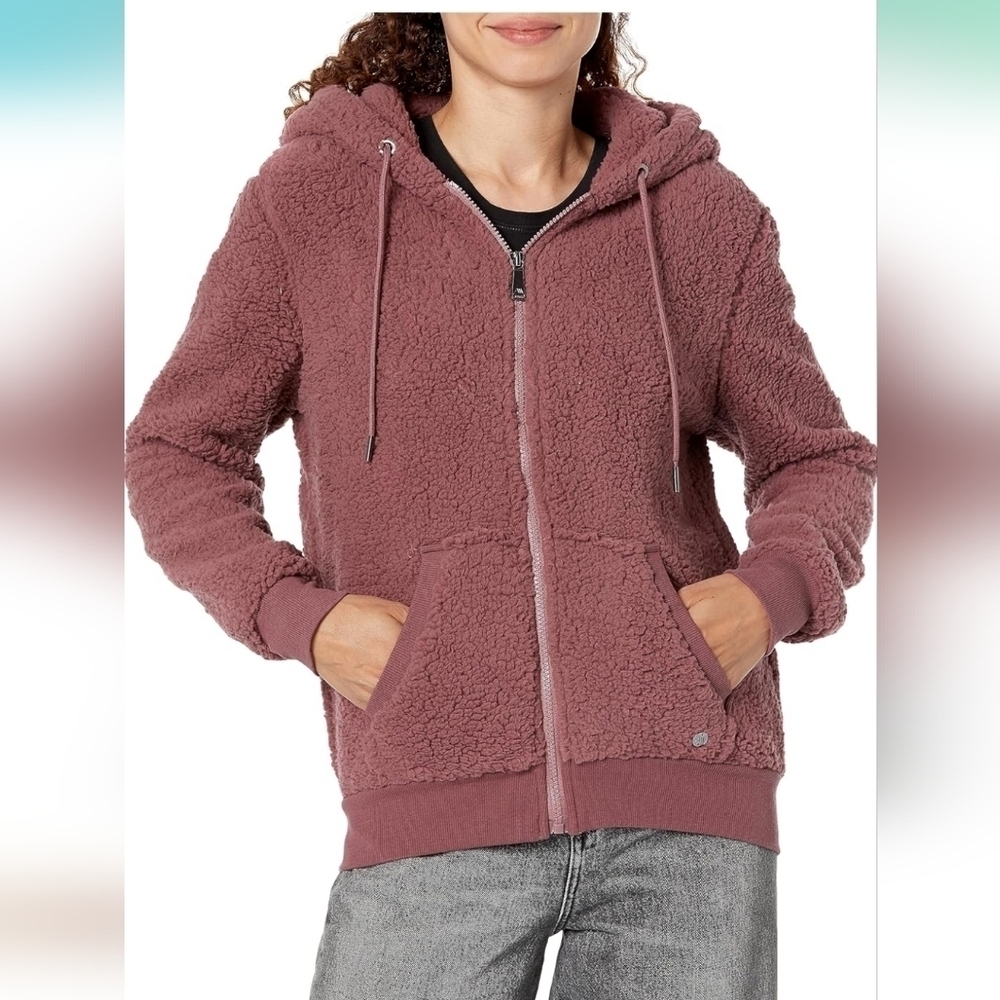 Marc N.Y Andrew Marc Performance Full zip Hooded jacket. (Teddy Fleece) Size XL - Picture 2 of 11